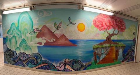 La fresque mural
