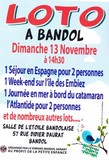 Loto etoile bandolaise 16 octobre 2016